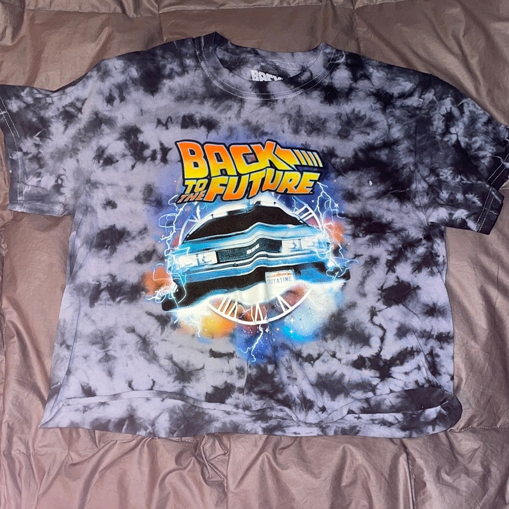 Back to the future Vintage Cropped Tee